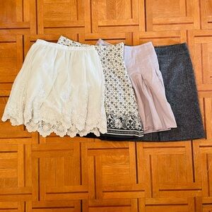 Bundle - 4 skirts size 2